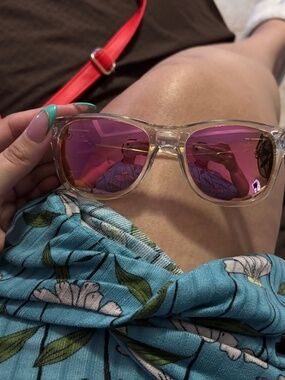 Blenders Ice Palace Pink Polarized Sunglasses